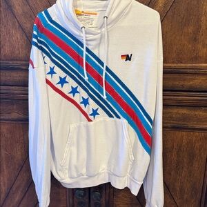 Aviator Nation Hoodie 4th of July M